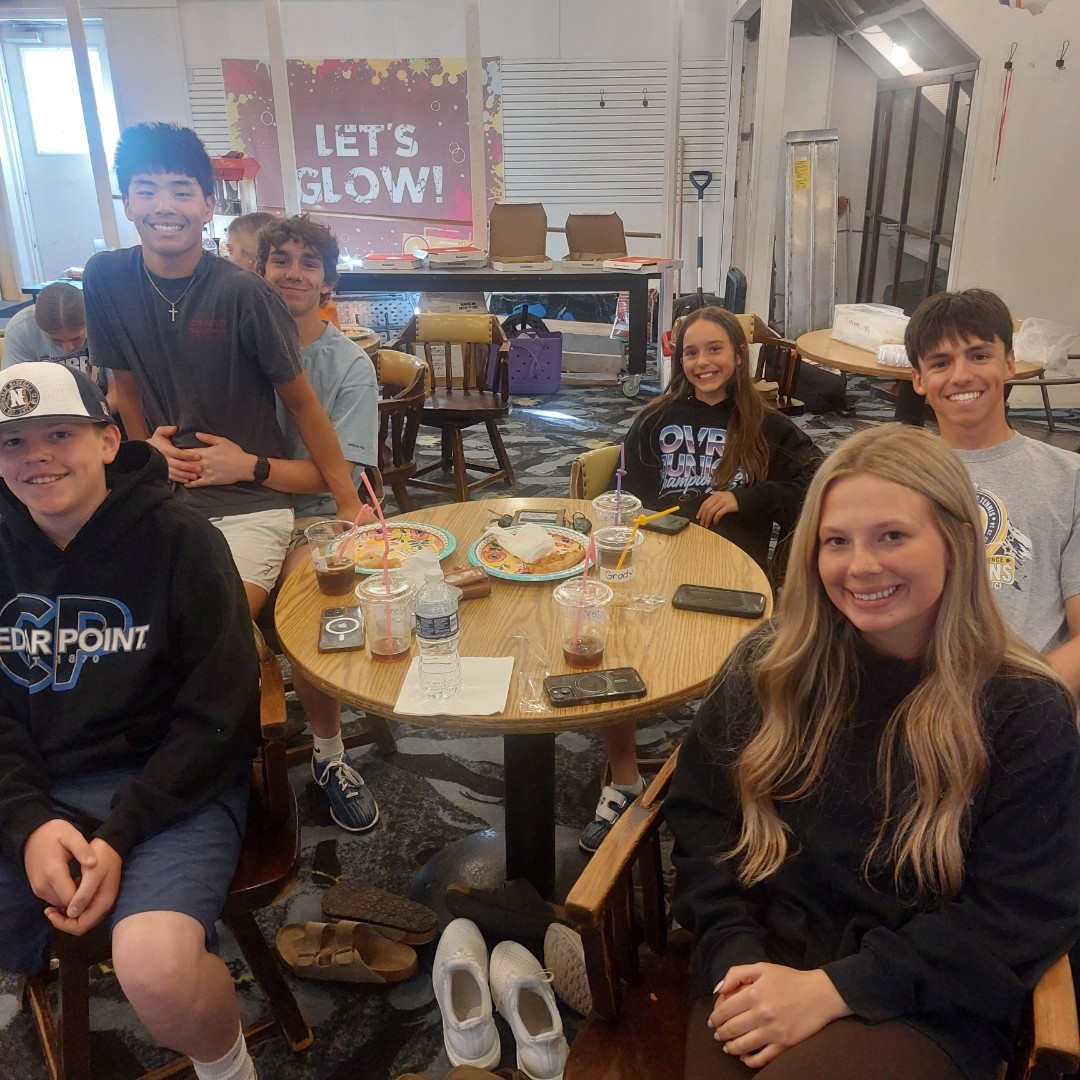Youth group together