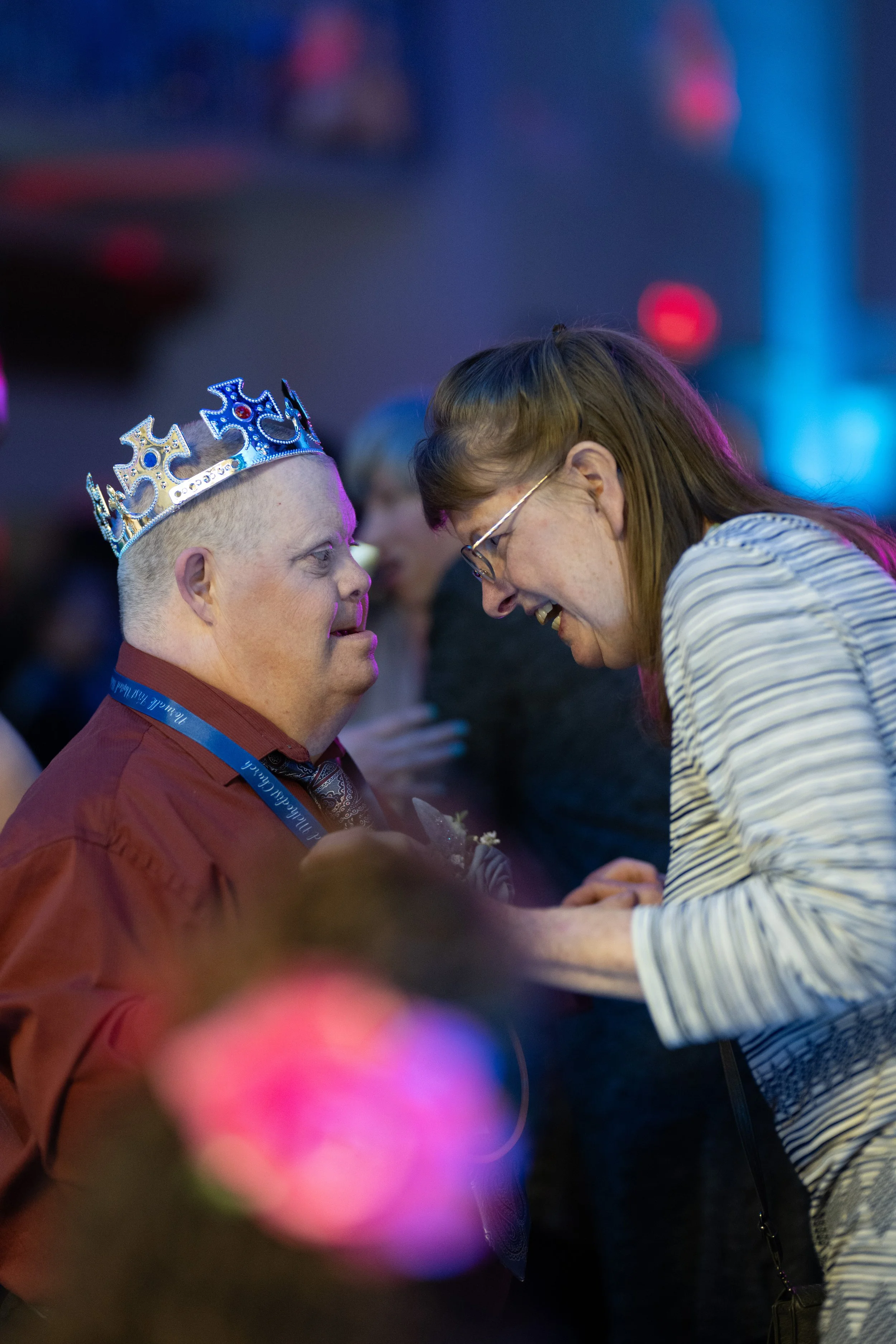 Night to Shine 2025 buddy volunteers